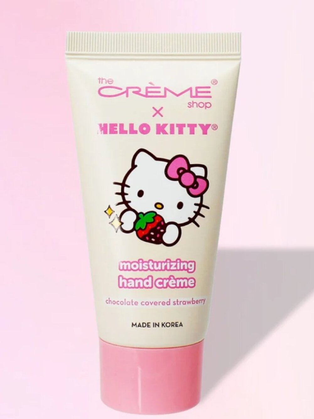 The Creme Shop Hello Kitty Moisturizing Hand Cream Chocolate Covered Strawberry